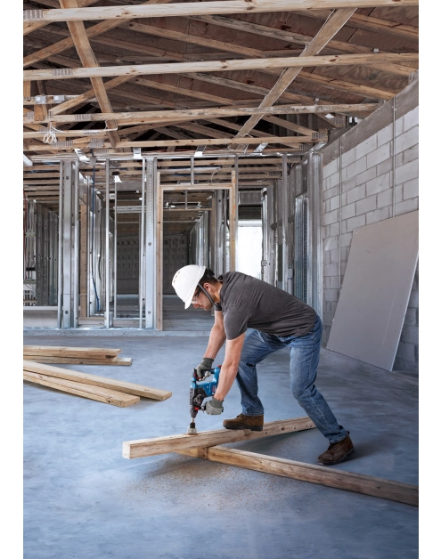 Zdjęcie: Młot udarowo-obrotowy akumulatorowy z uchwytem SDS plus GBH 187-LI Professional BOSCH