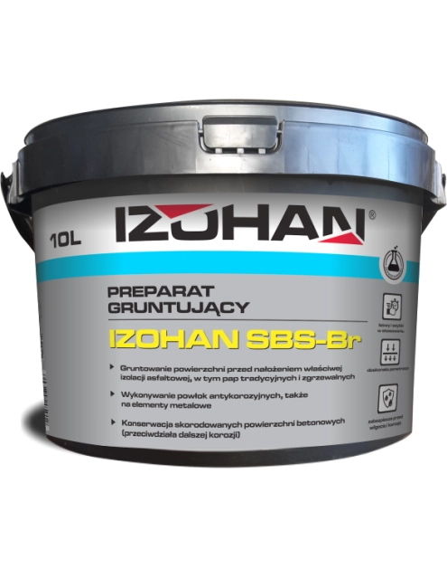 Zdjęcie: Grunt asfaltowo-żywiczny Br 20L IZOHAN