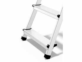 Drabina aluminiowa domowa 6 stopniowa 125 kg DRABEST