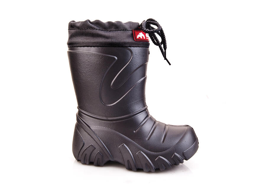 Zdjęcie: Kalosze dziecięce Grizzly 835 rozmiar 34/35 czarny LEMIGO