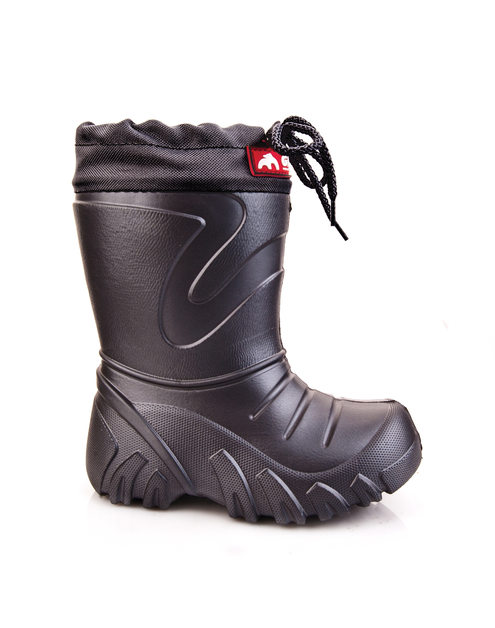 Zdjęcie: Kalosze dziecięce Grizzly 835 rozmiar 34/35 czarny LEMIGO