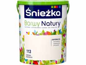 Farba Barwy Natury różowa magnolia 113 5L ŚNIEŻKA