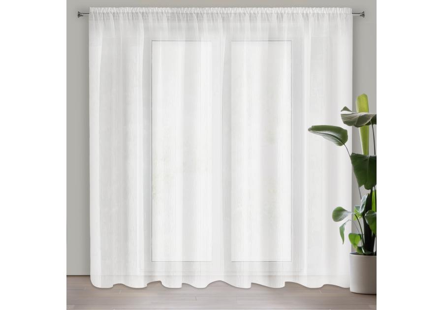 Zdjęcie: Firana gotowa Rebecca na taśmie 350x250 cm kremowy EUROFIRANY