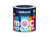 Zdjęcie: Farba lateksowa Moc Koloru różany kwarc 2,5 L DEKORAL