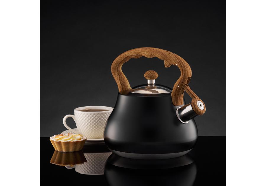 Zdjęcie: Czajnik na indukcję Flavio 2 L czarny AMBITION