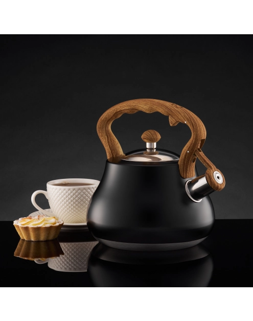 Zdjęcie: Czajnik na indukcję Flavio 2 L czarny AMBITION