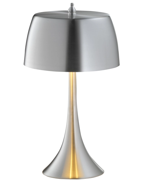 Zdjęcie: Lampka gabinetowa Oxford 2x40 W srebrna dotykowa CANDELLUX