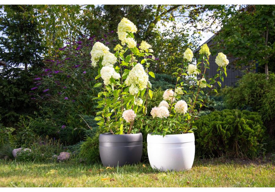 Zdjęcie: Donica Koma classic 400, biały LAMELA