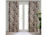 Zdjęcie: Zasłona gotowa Diana 140x250 cm stalowy EUROFIRANY