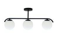 Zdjęcie: Lampa sufitowa Amadeo 3x40 W E14 biały czarny CANDELLUX