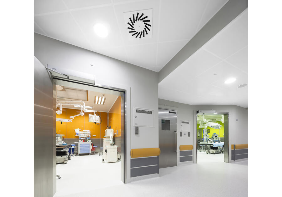 Zdjęcie: Płyta sufitowa MediCare Standard E15 600x600x15 mm akustyczny sufit podwieszany ROCKFON