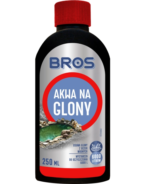 Zdjęcie: Preparat do usuwania glonów z oczek wodnych Akwa 250 ml BROS