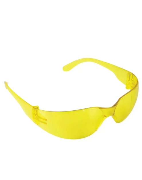 Zdjęcie: Okulary ochronne poliwęglanowe zółte DEDRA