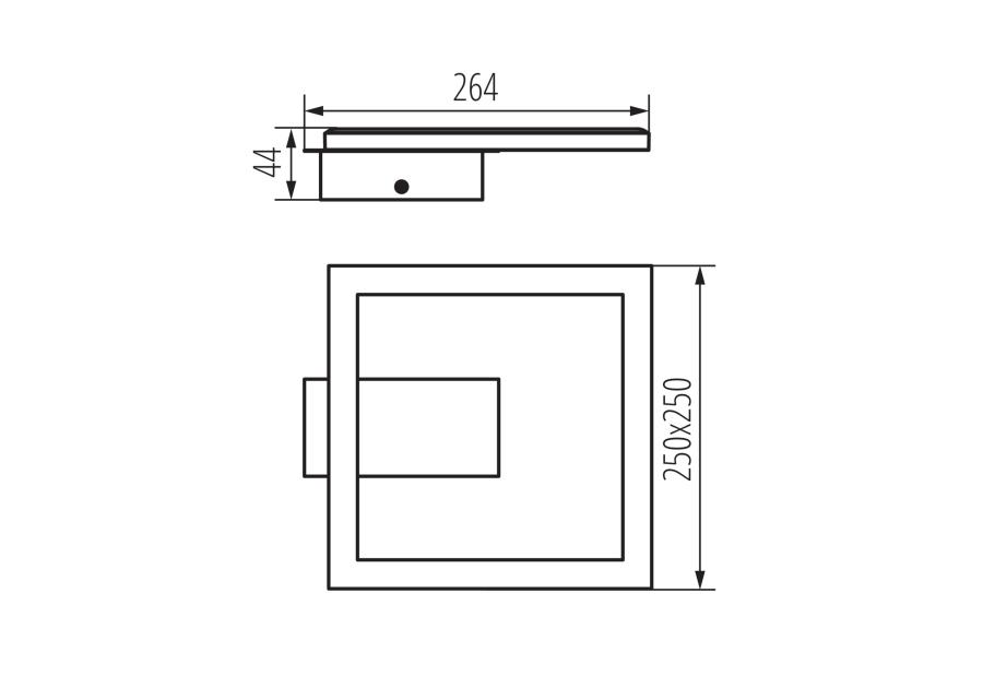 Zdjęcie: Oprawa LED KB Caxia S-B KINGBERRY