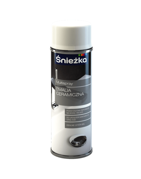 Zdjęcie: Spray ceramiczny Multi biały 400 ml ŚNIEŻKA