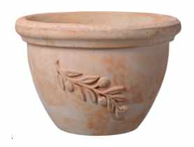 Doniczka ceramiczna Ciotola Olive 18 cm DMS