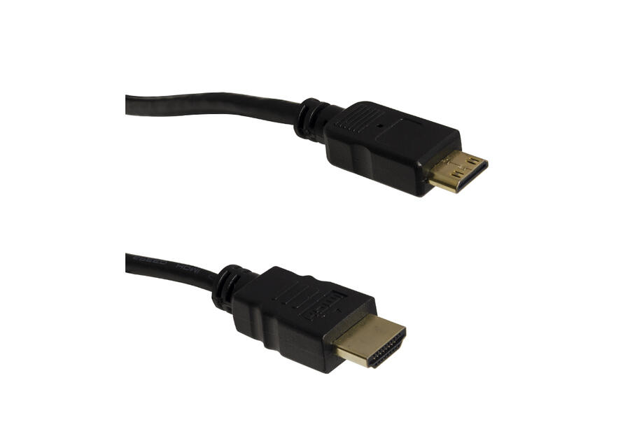 Zdjęcie: Kabel HDMI wtyk-prosty, 1 m BMHDMI12 DPM SOLID