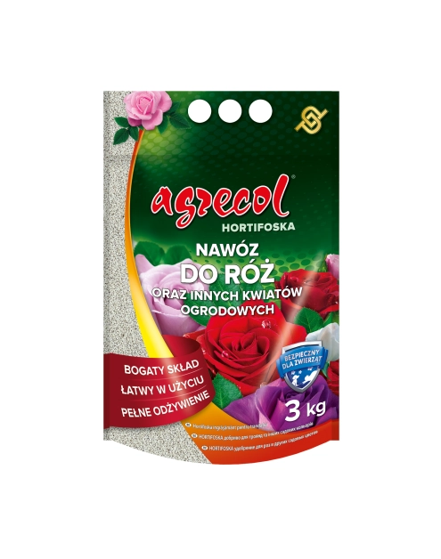Zdjęcie: Nawóz do róż Hortifoska 3 kg AGRECOL