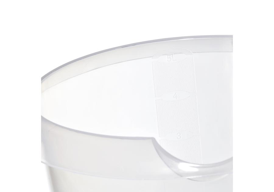 Zdjęcie: Wiadro z wylewką mika 10 L transparent KEEEPER