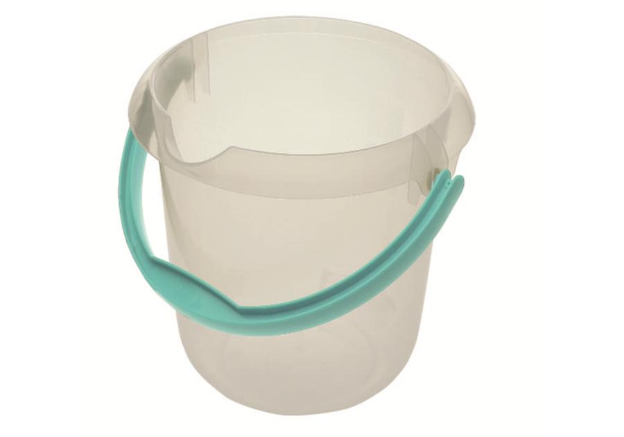 Zdjęcie: Wiadro z wylewką mika 10 L transparent KEEEPER
