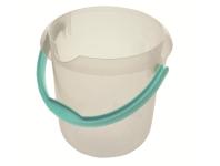 Zdjęcie: Wiadro z wylewką mika 10 L transparent KEEEPER