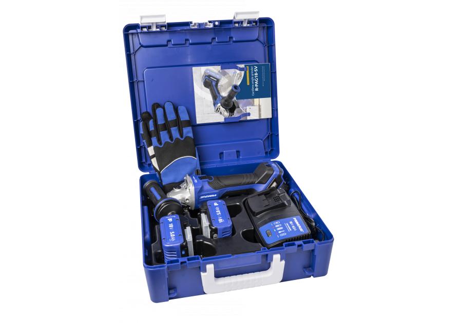 Zdjęcie: Szlifierka kątowa 125 mm 18 V RawlGRINDER RAWLPLUG