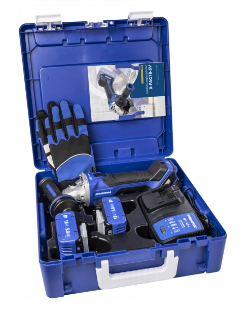 Zdjęcie: Szlifierka kątowa 125 mm 18 V RawlGRINDER RAWLPLUG