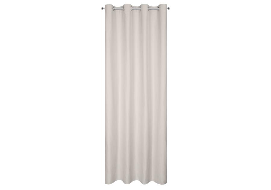 Zdjęcie: Zasłona gotowa Ada 140x250 cm stalowy EUROFIRANY