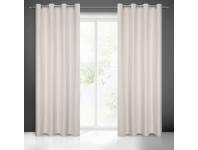 Zdjęcie: Zasłona gotowa Ada 140x250 cm stalowy EUROFIRANY