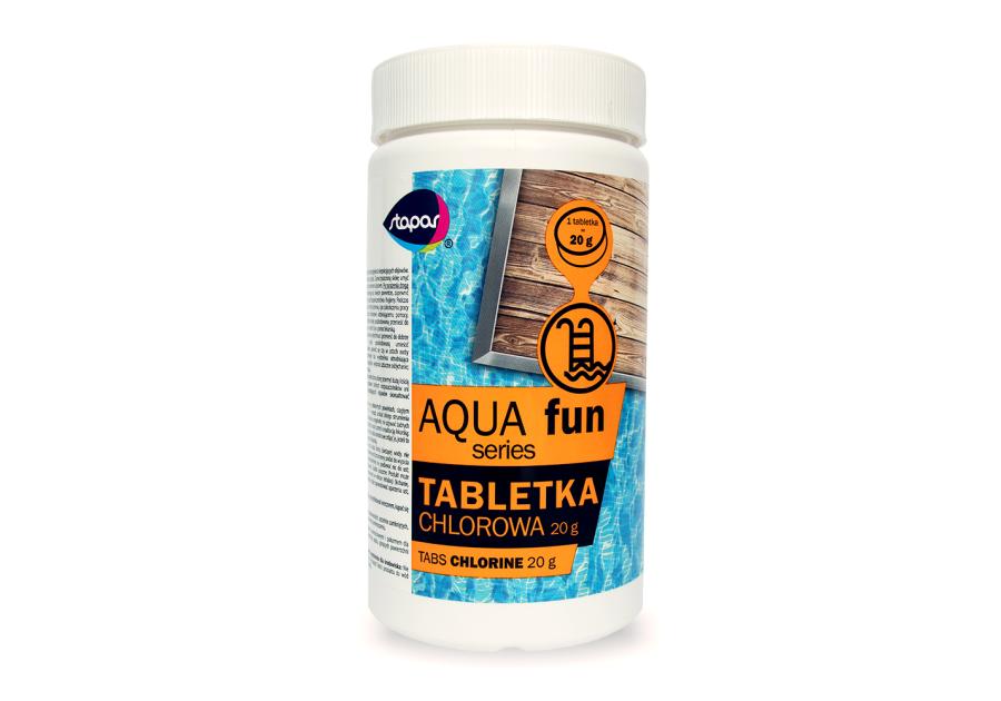 Zdjęcie: Chlor do basenu Aqua Fun Big Chlorine tabletki 50x20g MIRPOL