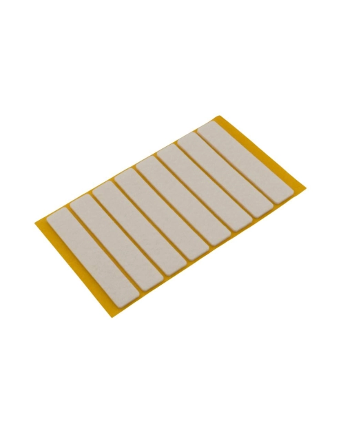 Zdjęcie: Podkładki filcowe samoprzylepne białe 16x92 mm METRO