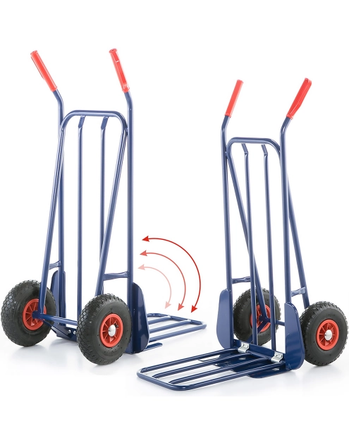 Zdjęcie: Młynarka stalowa 3.00-4 z kołami pneumatycznymi, ruchoma platforma DOMINO