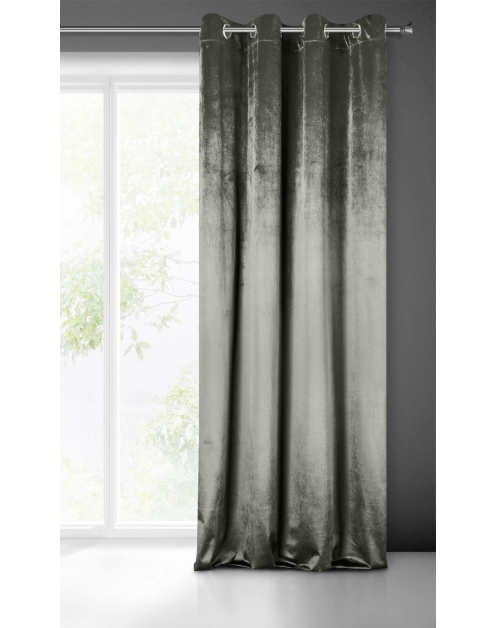 Zdjęcie: Zasłona gotowa Sarah 140x250 cm szary EUROFIRANY