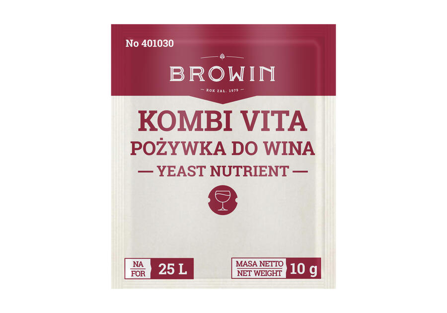 Zdjęcie: Pożywka do wina Kombi Vita 10 g BROWIN