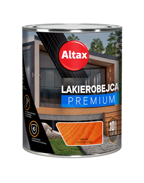 Zdjęcie: Lakierobejca Premium 0,75 L mahoń ALTAX