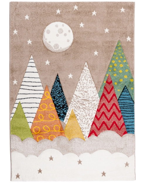 Zdjęcie: Dywan Bond Kids 160x230 cm góry multikolor MULTI-DECOR