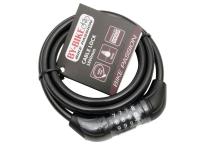 Zdjęcie: Zapięcie rowerwe z szyfrem 8x1800 mm BY-BIKE