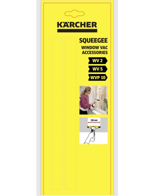 Zdjęcie: Listwy ściągające do myjki WV 50 - 28 cm - 2 szt. KARCHER