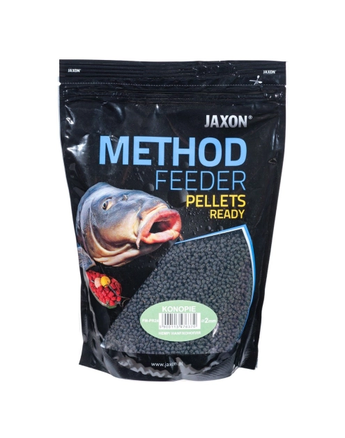 Zdjęcie: Pellets method feeder ready 2 mm konopie 500 g JAXON