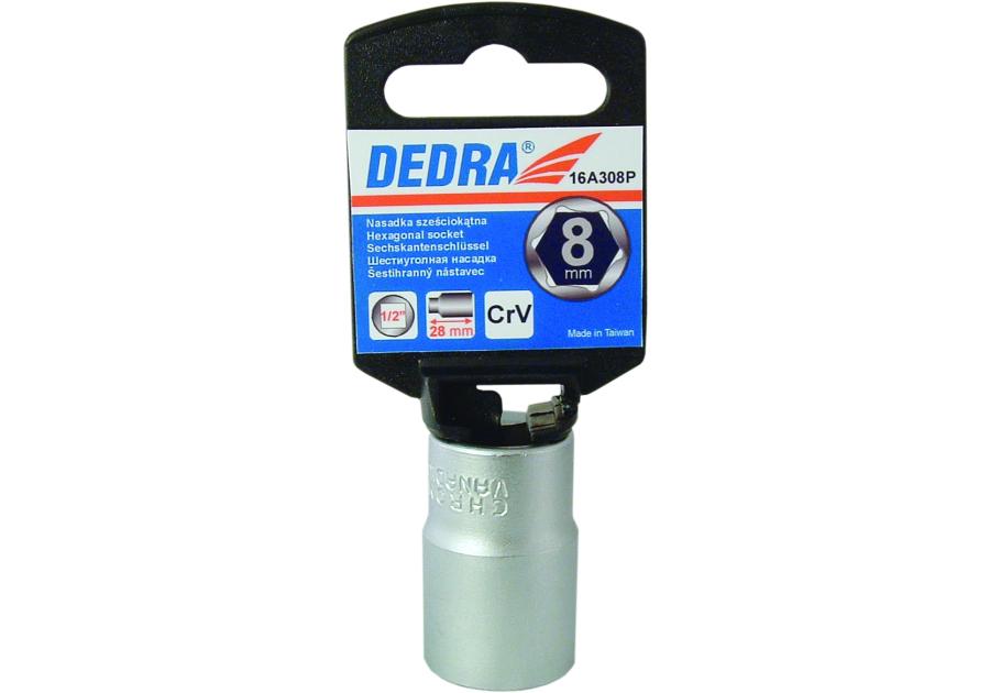 Zdjęcie: Nasadka 6-kątowa 1/2 - 11 mm przywieszka DEDRA