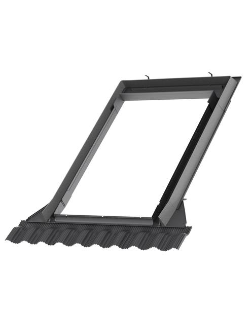 Zdjęcie: Kołnierz do balkonu dachowego EDW 0000 profilowany pojedynczy, 114x252 cm VELUX