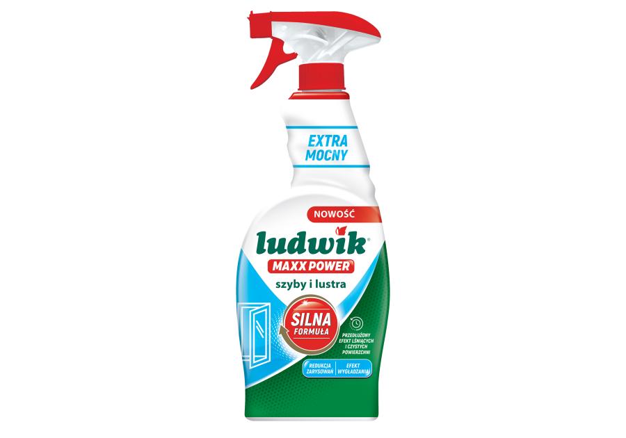 Zdjęcie: Płyn do mycia szyby i lustra Maxx Power 750 ml LUDWIK