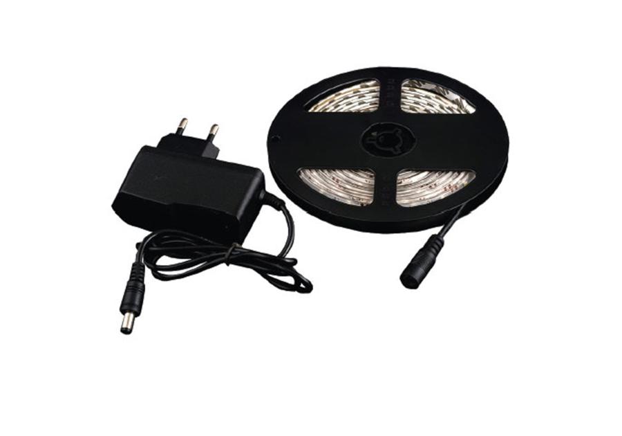 Zdjęcie: Taśma 180 LED 3 m 4,8 W/m IP65 zasilacz DC 12V 1.25A biały zimny POLMARK