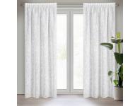 Zdjęcie: Zasłona gotowa Liren na taśmie 140 x 270 cm biały EUROFIRANY