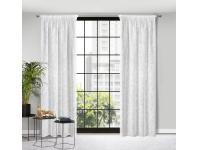 Zdjęcie: Zasłona gotowa Liren na taśmie 140 x 270 cm biały EUROFIRANY