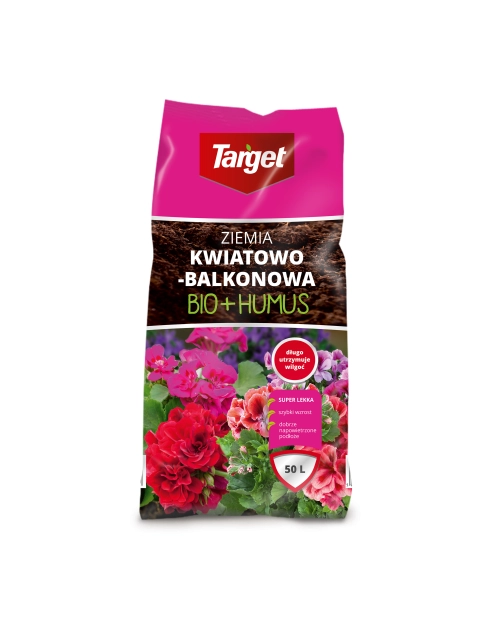 Zdjęcie: Ziemia kwiatowo-balkonowa Bio-Humus 50 L TARGET