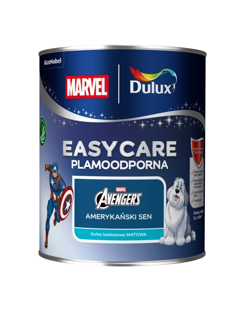 Zdjęcie: Farba lateksowa 1 L amerykański sen matowa EASYCARE DISNEY