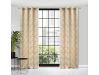 Zdjęcie: Zasłona gotowa Goja 140 x 250 cm kremowy EUROFIRANY