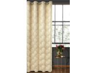 Zdjęcie: Zasłona gotowa Goja 140 x 250 cm kremowy EUROFIRANY