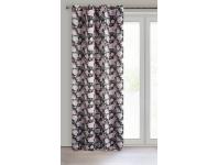 Zdjęcie: Zasłona gotowa Bellis 135x250 cm czarny EUROFIRANY
